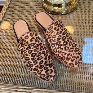 Soludos Leopard Mules